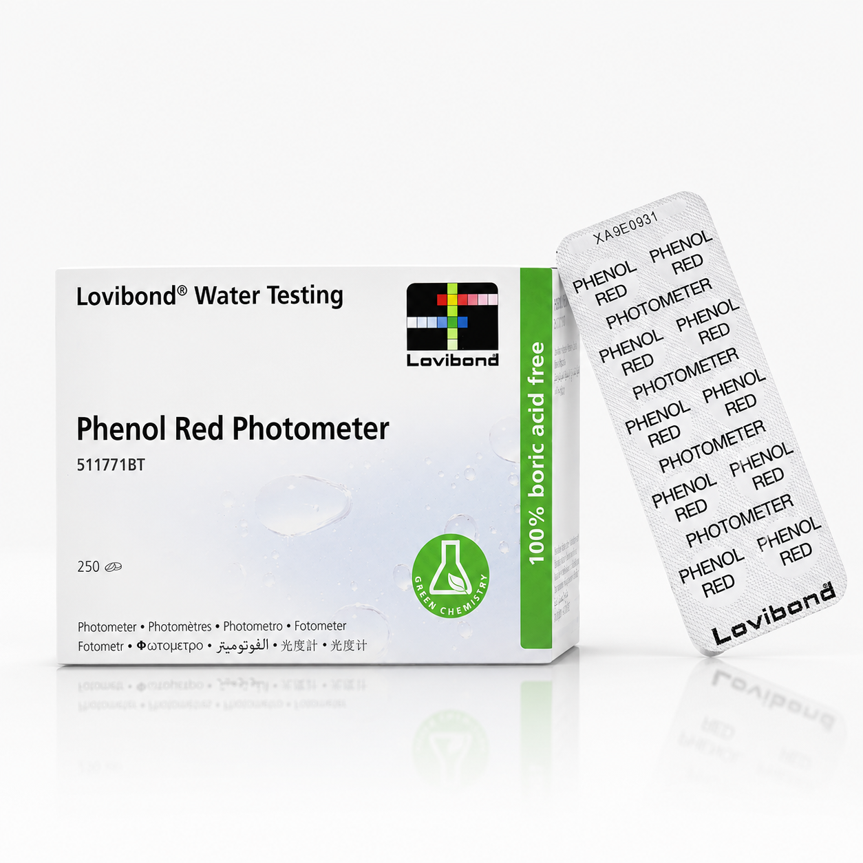 Lovibond Phenol Red Photometer Tabletten 250 Stk.
