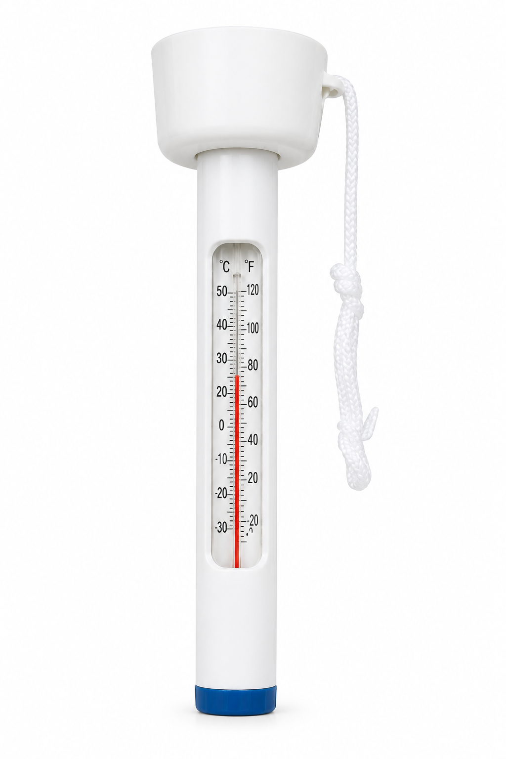 Thermometer weiss 18,5 cm, schwimmend