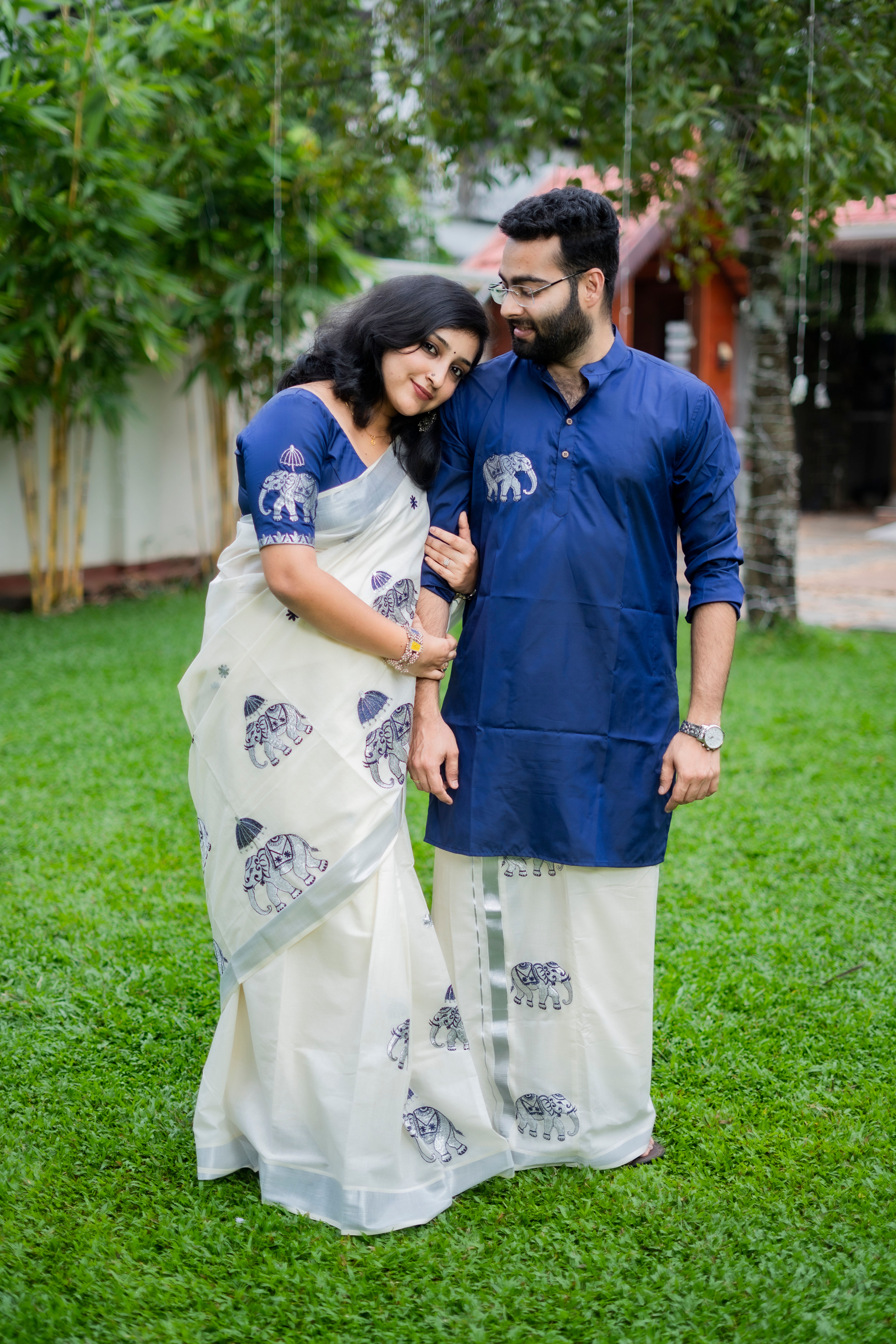 Airavath Couple Combo - Blue