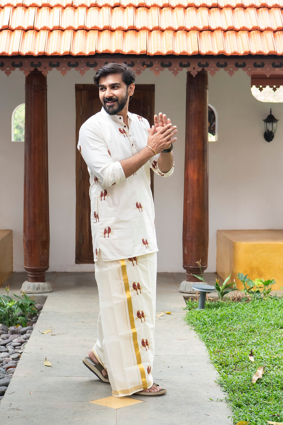 Thumbnail: Aniruddha Kurta Dhoti Set