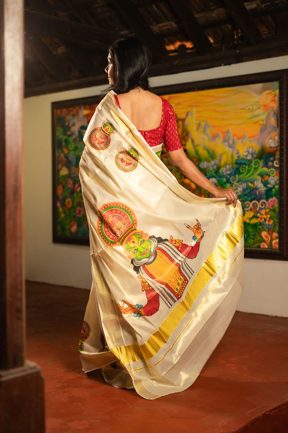 Thumbnail: Kathakali Saree