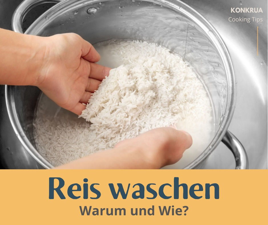 Muss man Reis waschen? 🤔 Muss man Reis waschen? 🤔