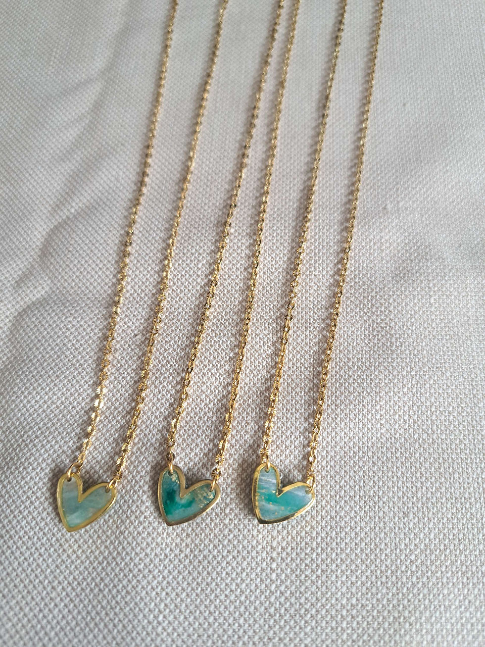 Thumbnail: Marble sea ketting 38-43 cm