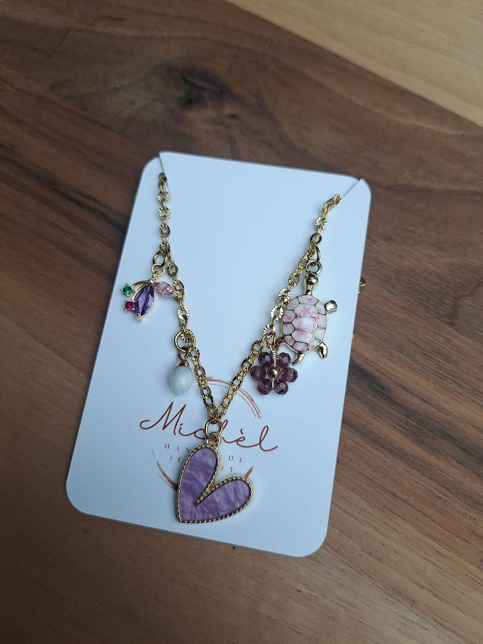 Thumbnail: Bedelketting paars