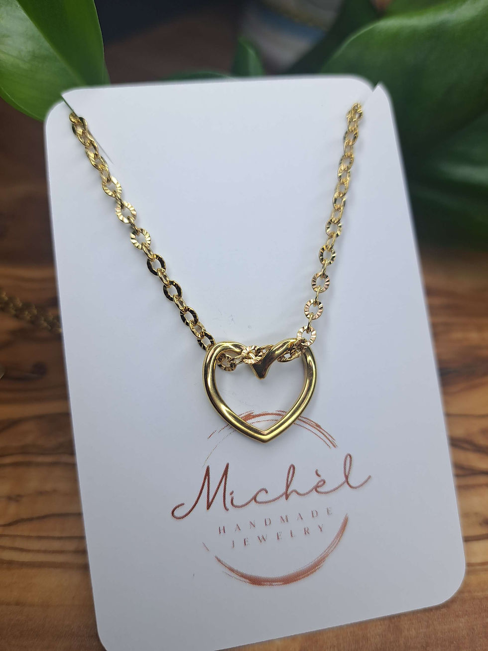Thumbnail: Ketting Stainless Steel big heart