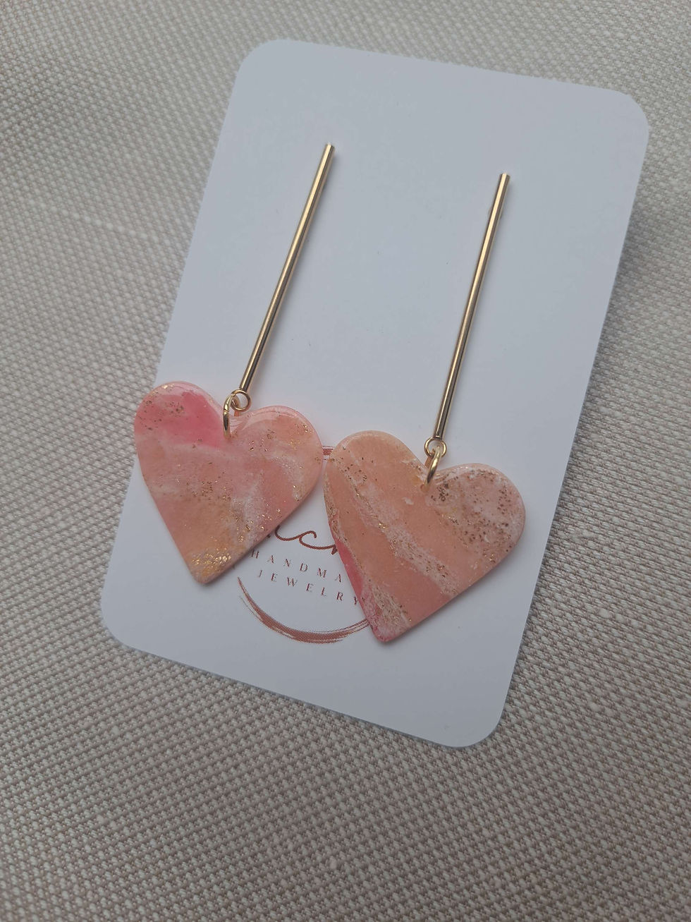 Thumbnail: Marble pink big heart
