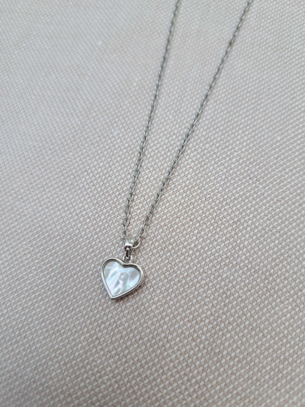 Thumbnail: Stainless steel ketting met shell hanger