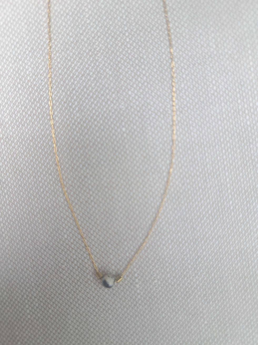 Thumbnail: Ketting Dalmatier Jaspis hematiet
