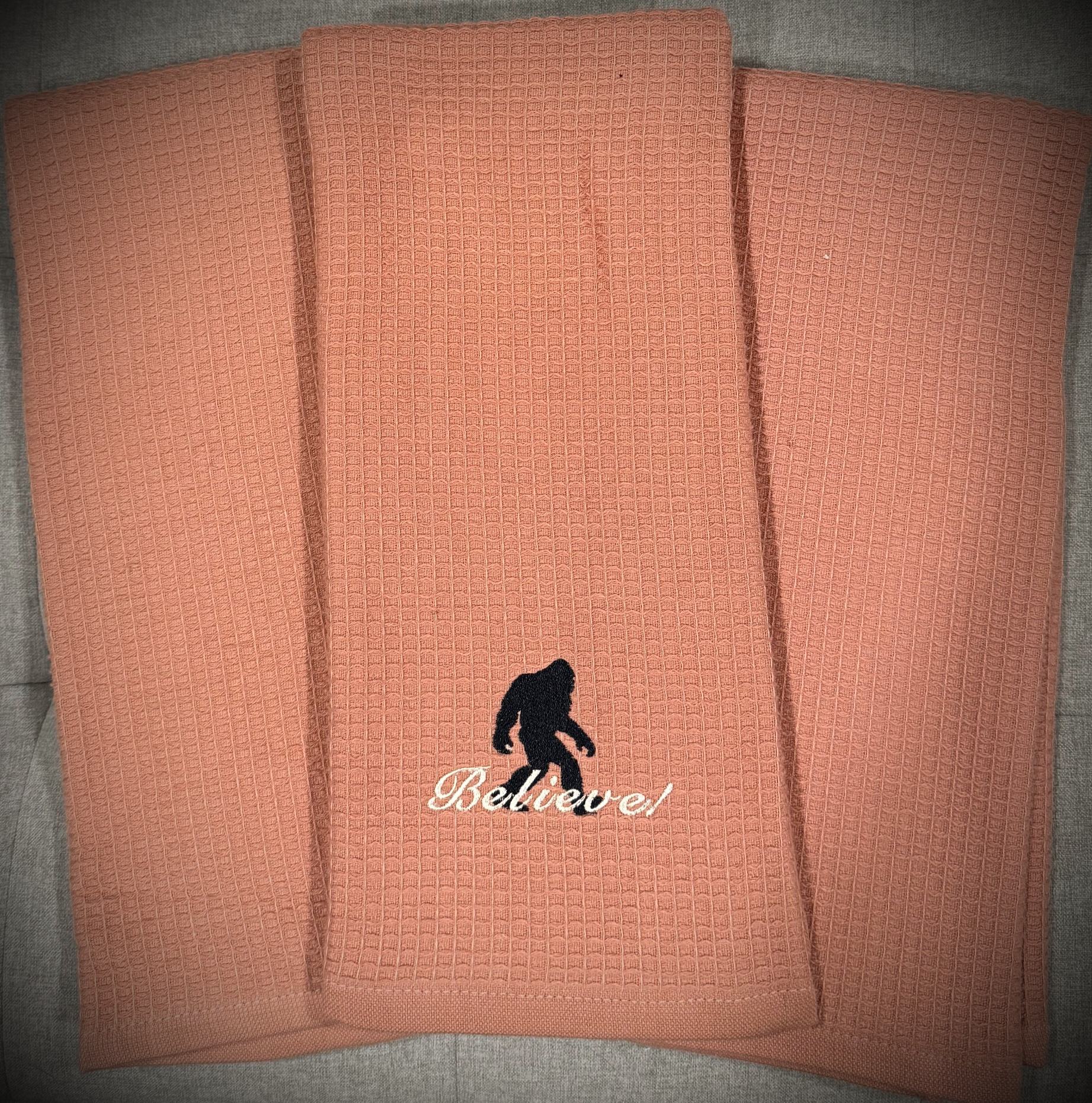 Embroidered Kitchen Towel
