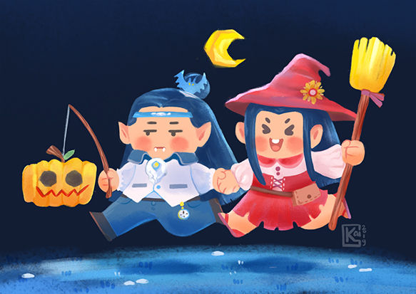 Vampire and Witch