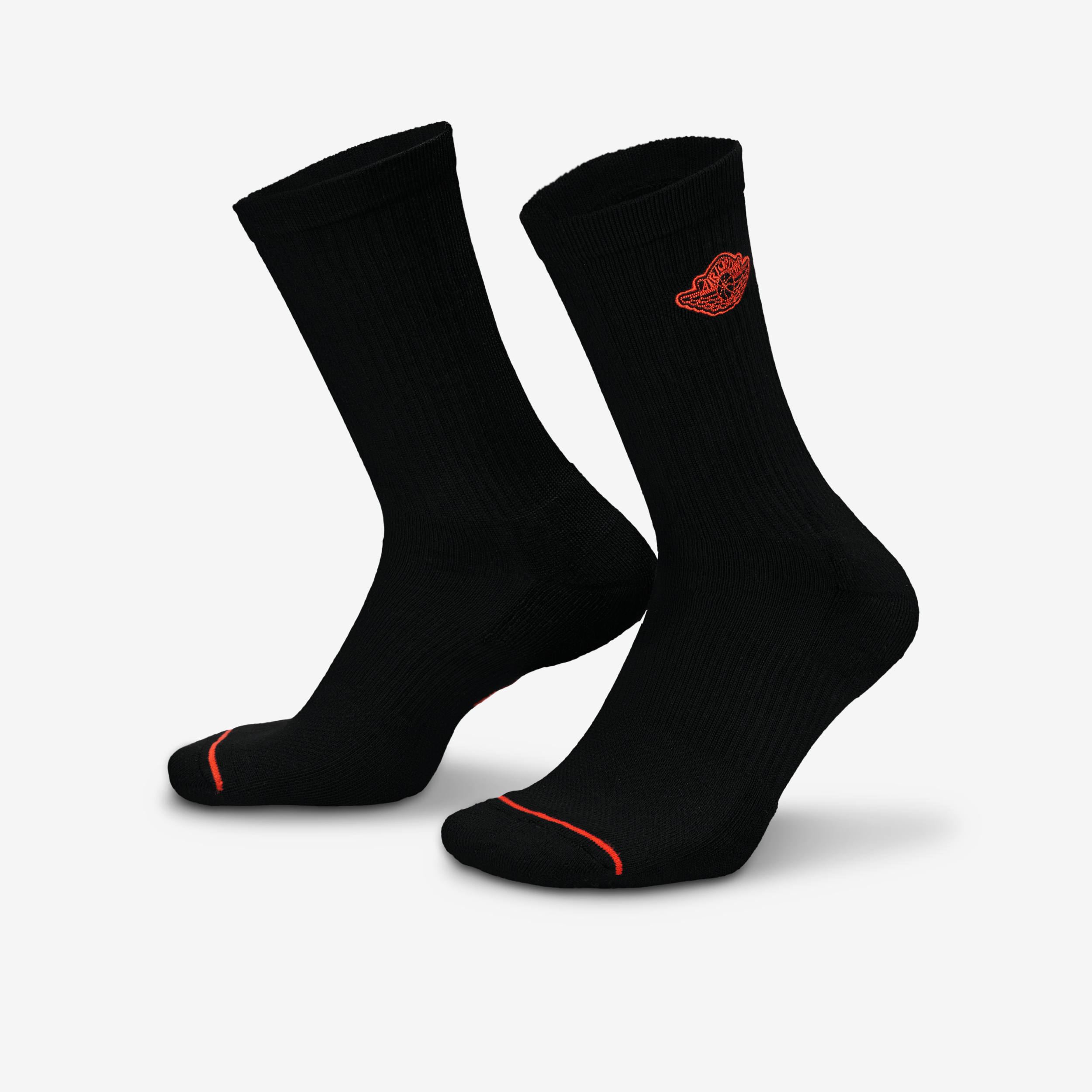 Calcetas acolchadas (1par) Jordan Everyday - Negro