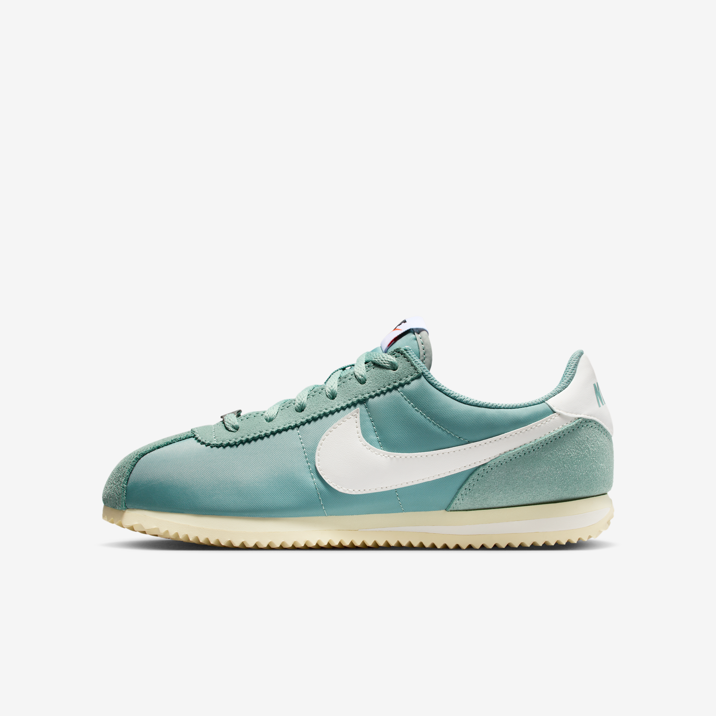 Tenis para niños grandes Nike Cortez Textile - Verde