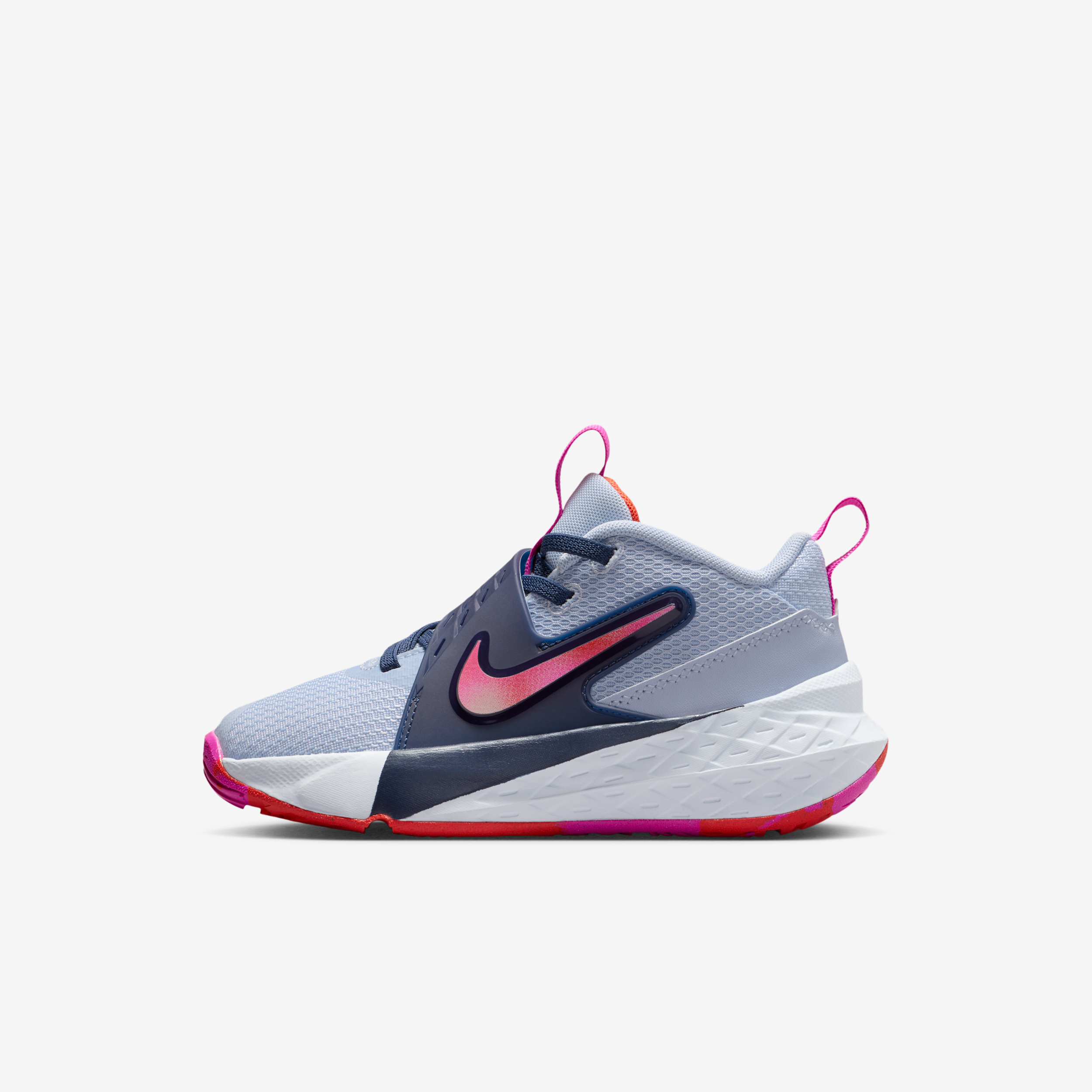 Tenis para ni�os de preescolar Nike Team Hustle D 12 - Gris