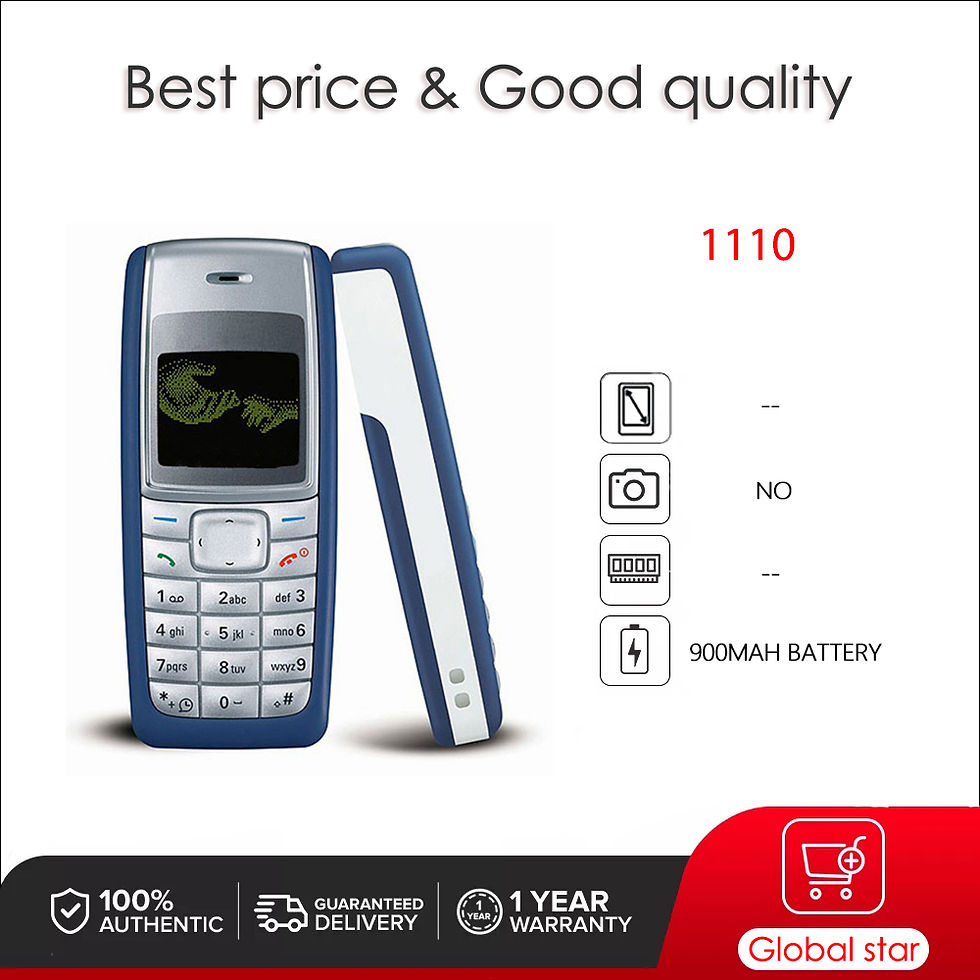 Original Unlocked 1110 Loudspeaker Mobile Phone Russian Arabic Hebrew English Ke