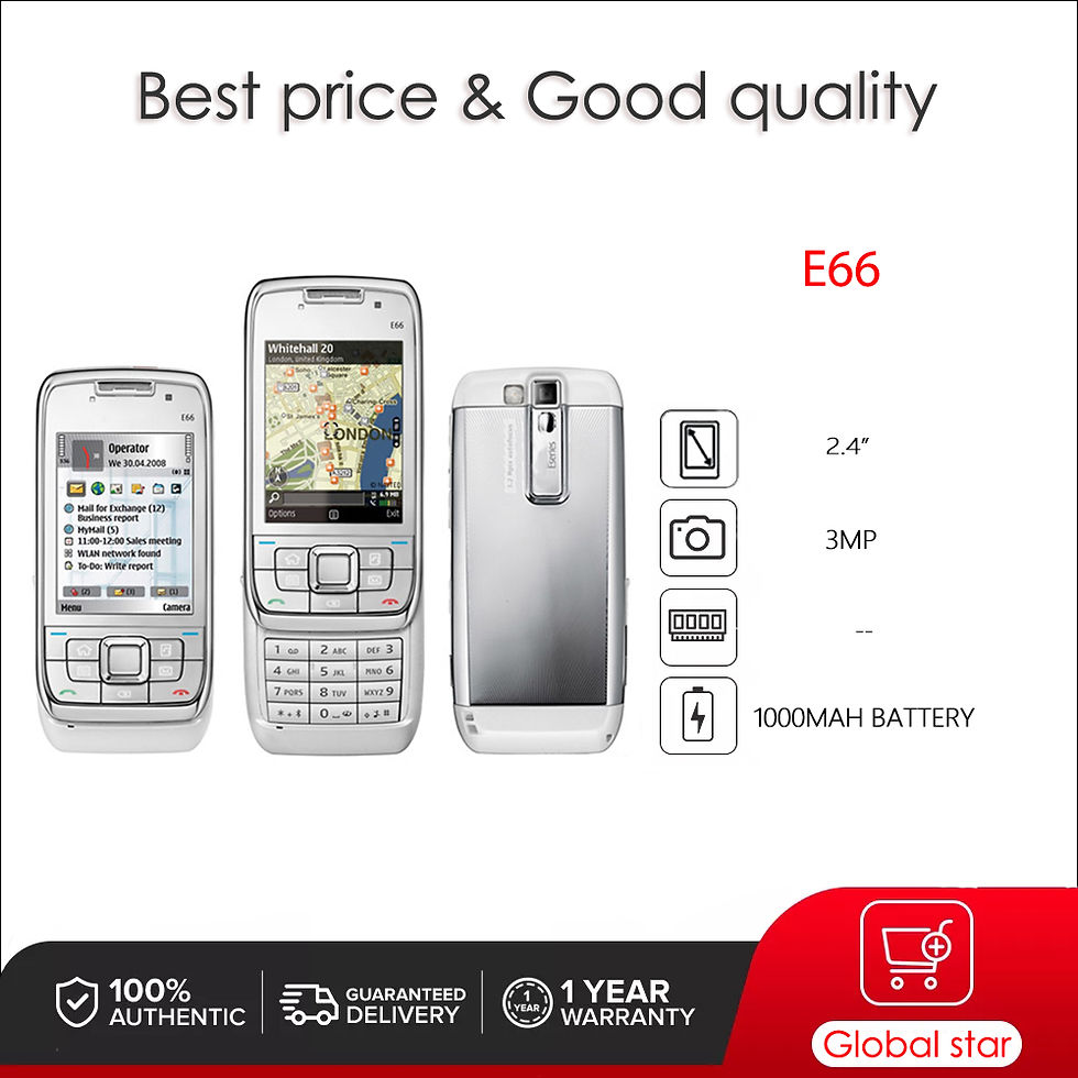 Original Unlocked E66 3G WIFI Bluetooth Mobile Phone Made in Finland
