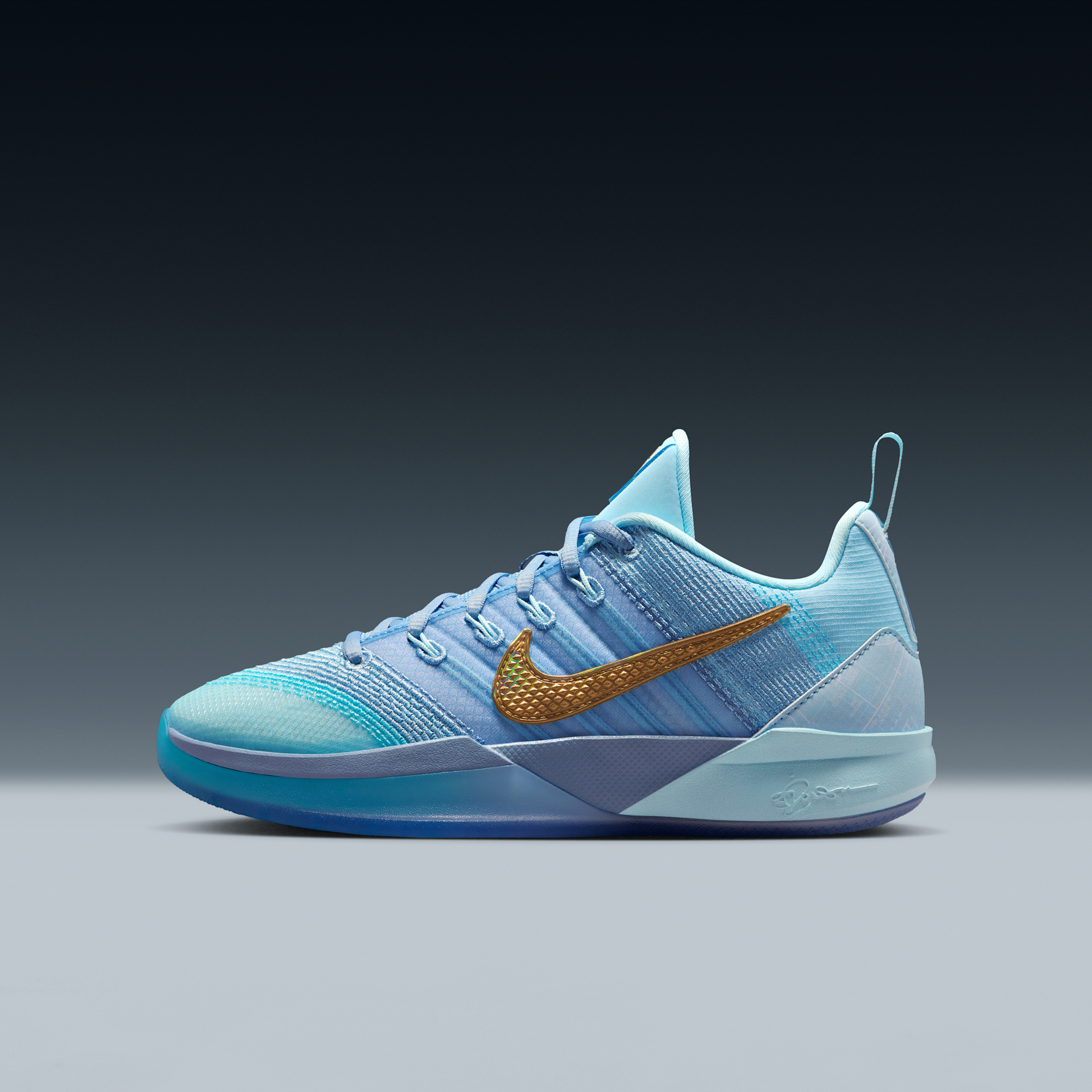 Tenis de básquetbol para niños grandes Sabrina 3 "Blueprint" - Azul