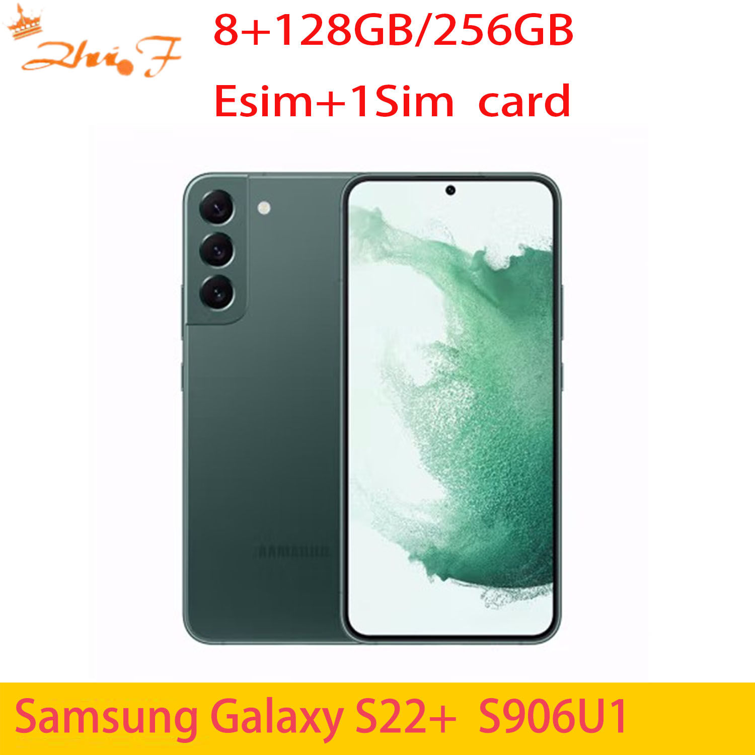 Samsung Galaxy S22 Plus 5G s22+ s906U S906U1 s906n 4500mAh 128/256GB 8GB RAM 6.6