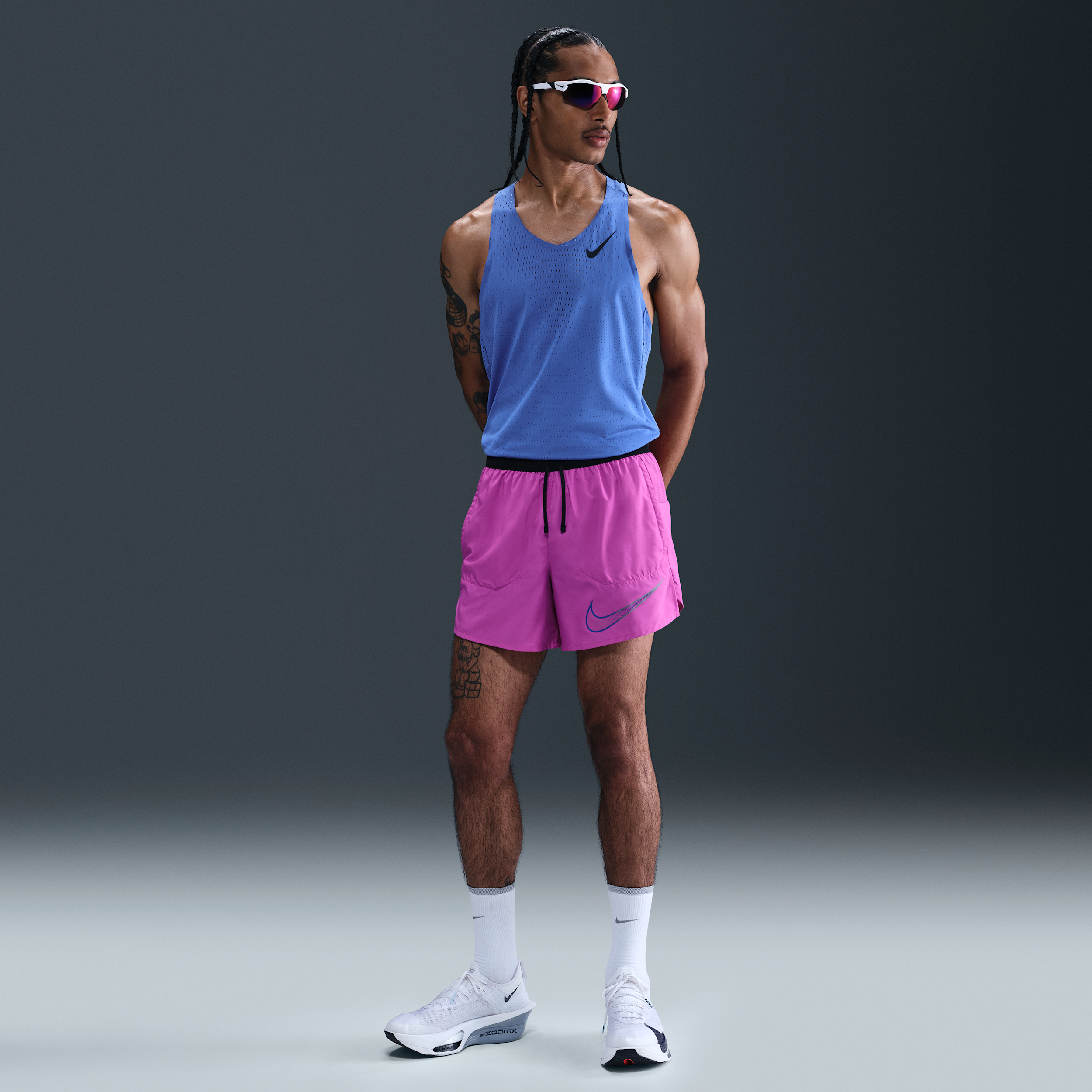 Shorts de correr Dri-FIT de 13 cm con forro de ropa interior para hombre Nike St