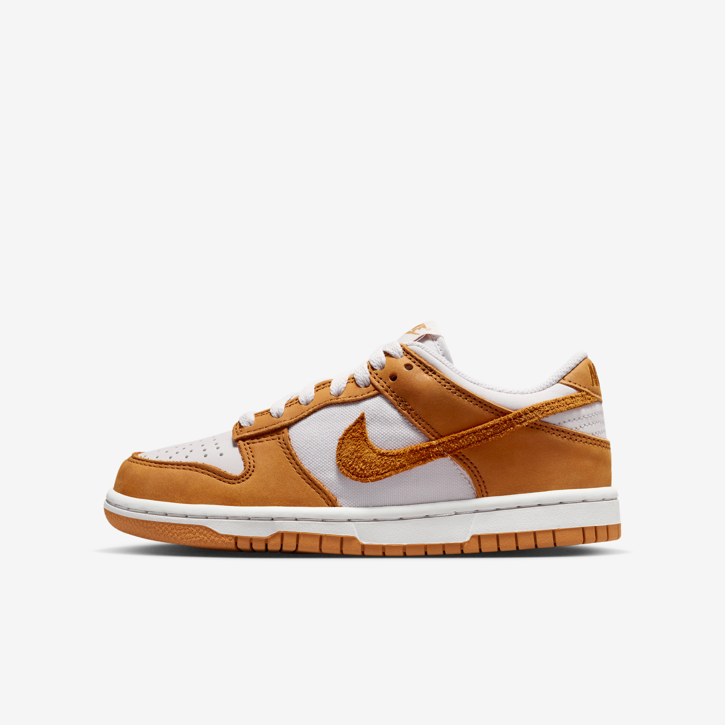 Tenis para niños grandes Nike Dunk Low SE - Gris