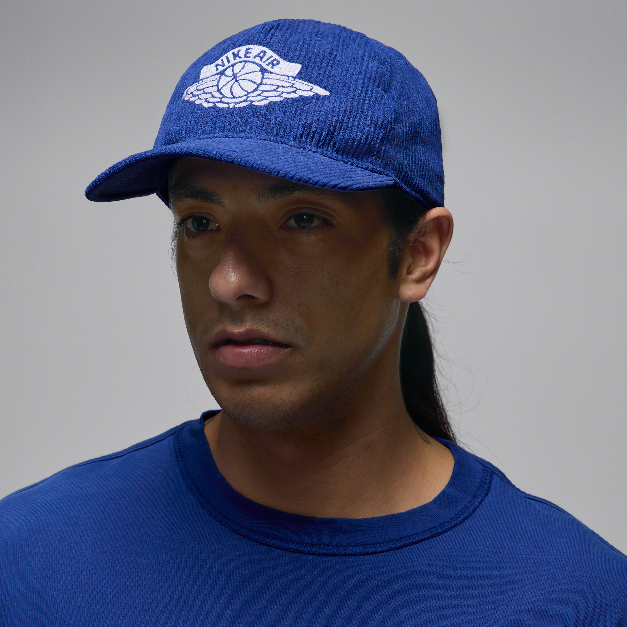 Gorra sin estructura Jordan Pro - Azul - 50% Combinaciones con materiales sosten