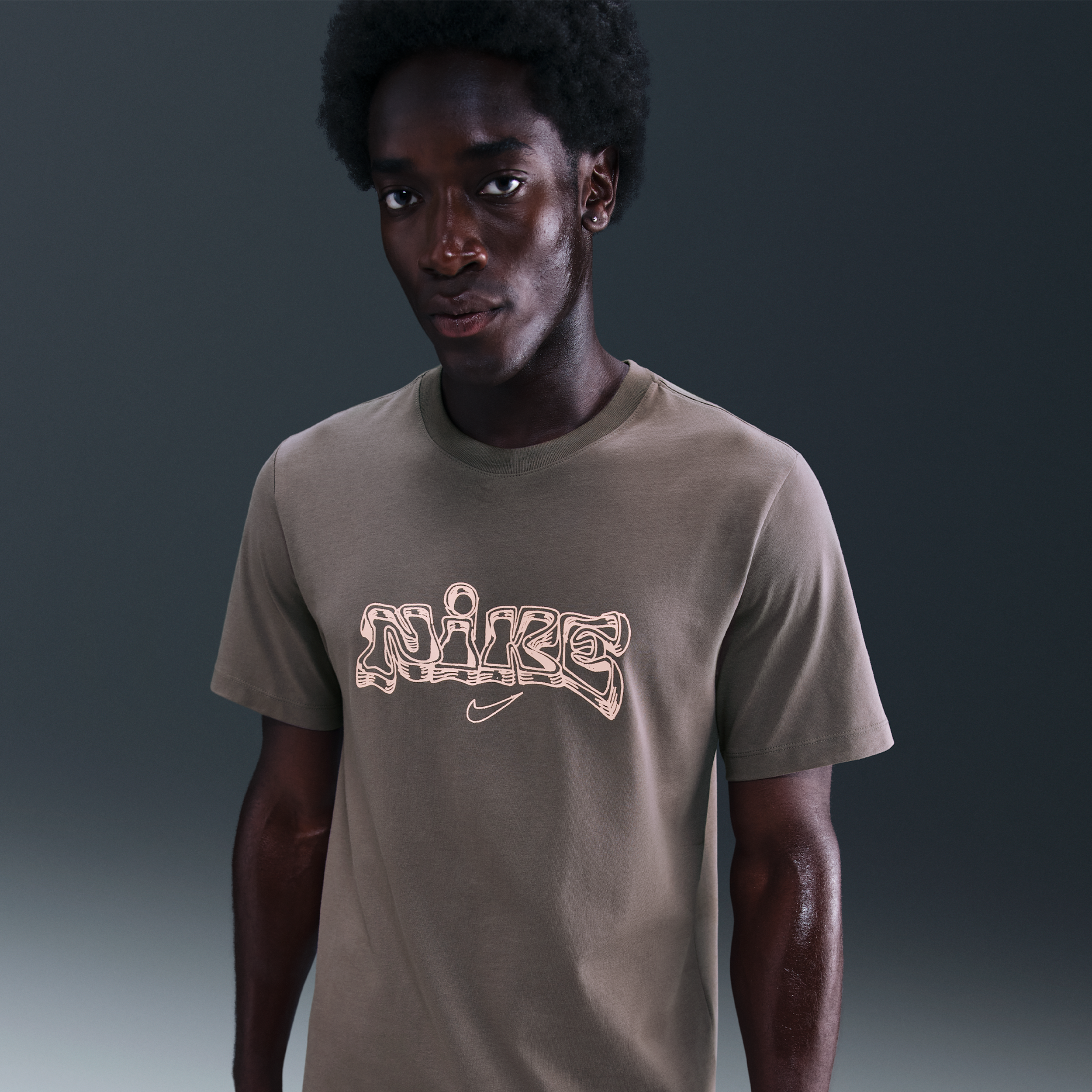Playera para hombre Nike - Gris