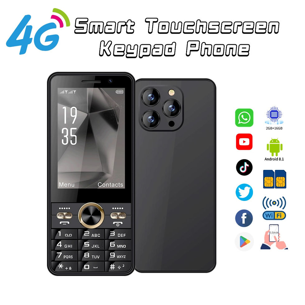 4G LTE 3.5" Touchscreen Keypad Smartphone Google Play Android 8.1 OS Two SIM 2GB