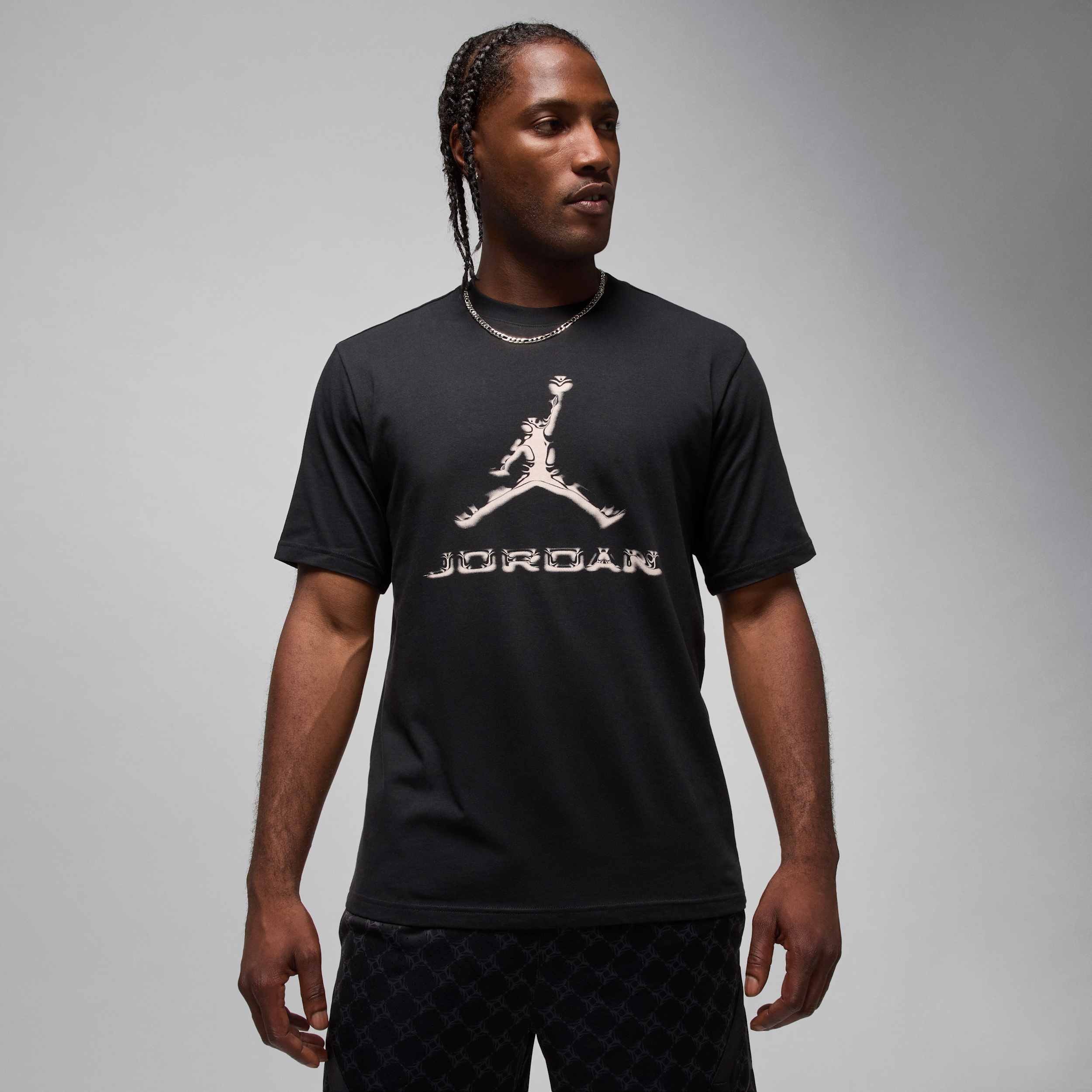 Jordan Sport Playera Dri-FIT para hombre - Negro - 50% algodón orgánico