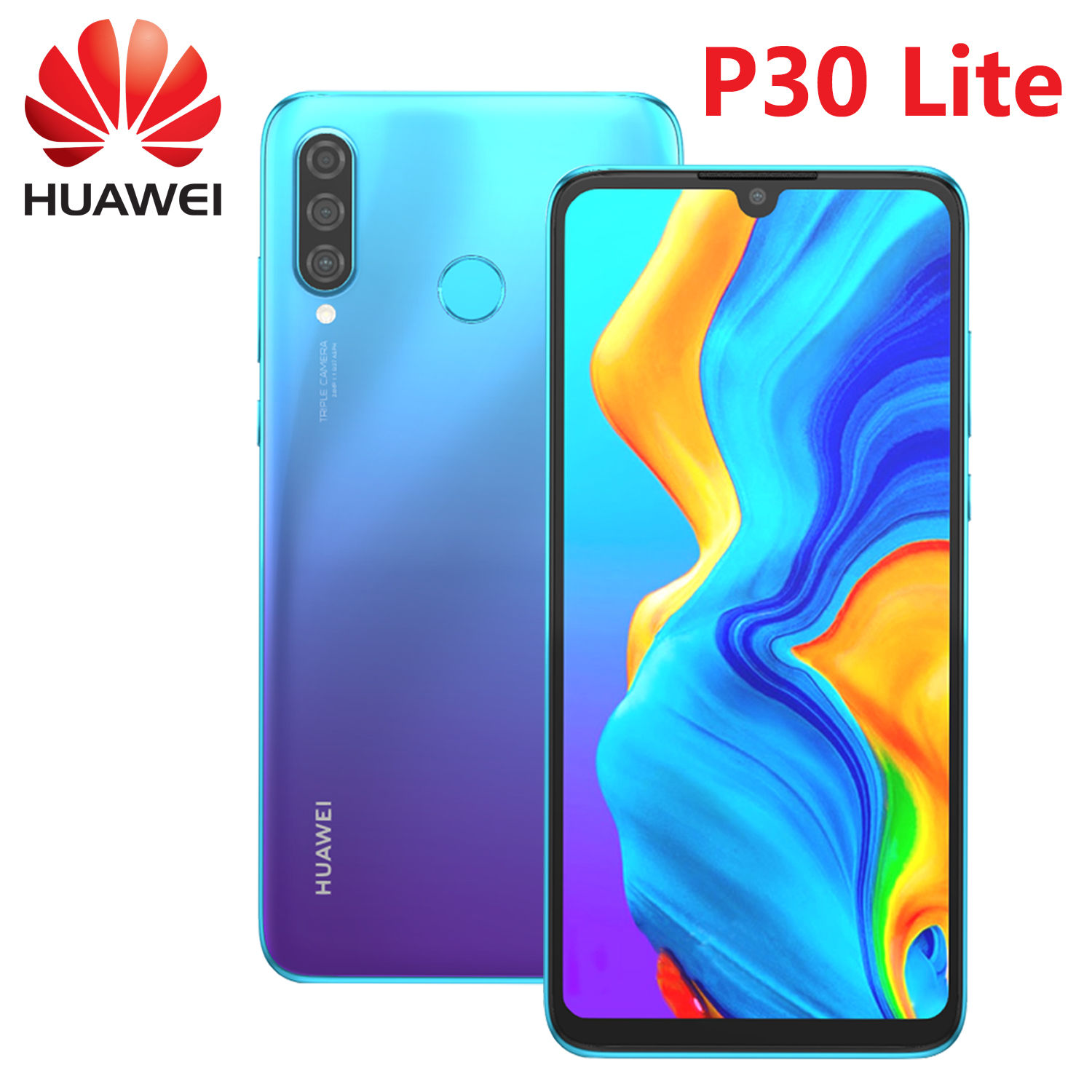HUAWEI P30 Lite Smartphones Global Version Android For Google Play Store 48MP 6.