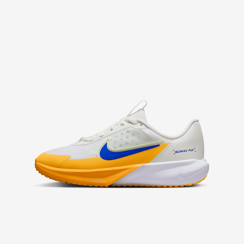 Tenis de correr para niños grandes Nike Sonic Fly - Blanco