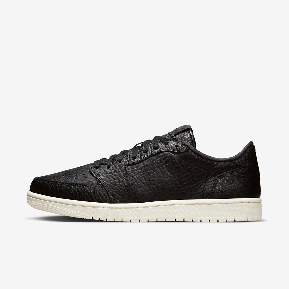 Tenis para hombre Air Jordan 1 Retro Low - Negro
