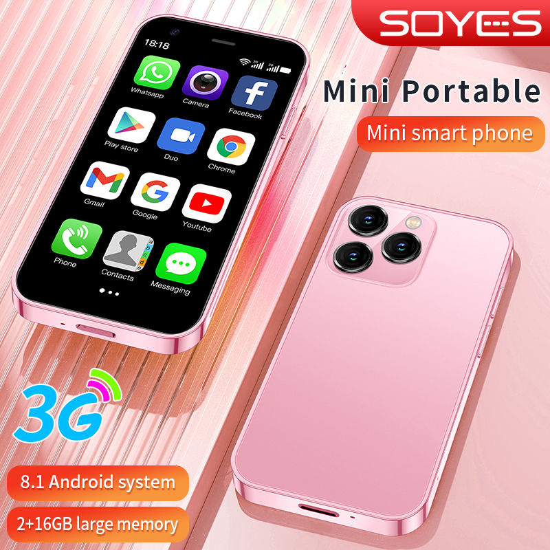 SOYES XS15-Mini Smartphone Android 3.0 inch 2+16GB ROM Google Play Store 1000mAh