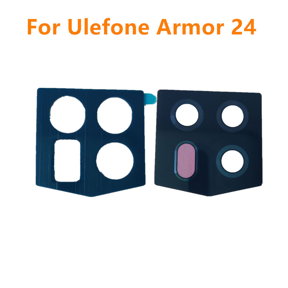 New Original Ulefone Armor 24 Phone Rear Back Camera Lens Glass Cover Spare Part