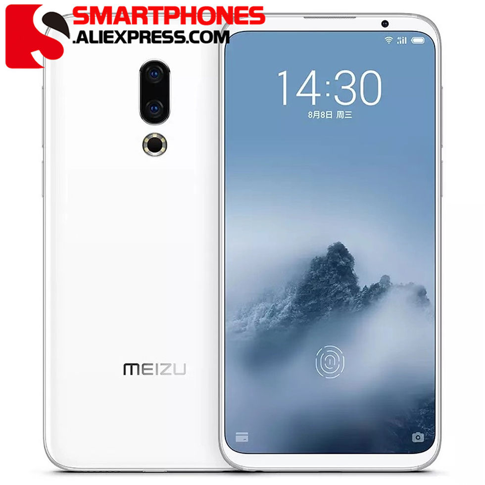 Global ROM Meizu 16th 6.0 Inch Dual Rear Camera 8GB RAM 128GB ROM Snapdragon 845