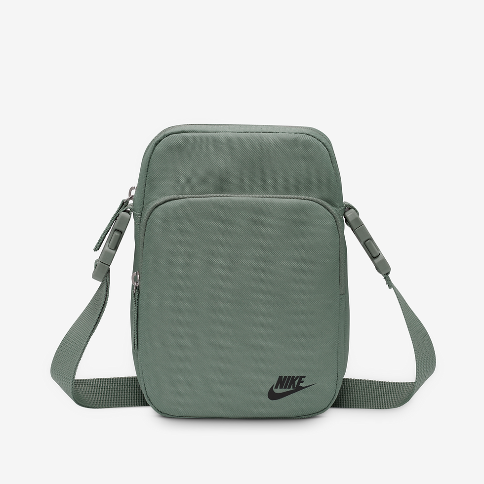 Bolsa bandolera Nike Heritage (4 L) - Gris - 50% Poliéster reciclado