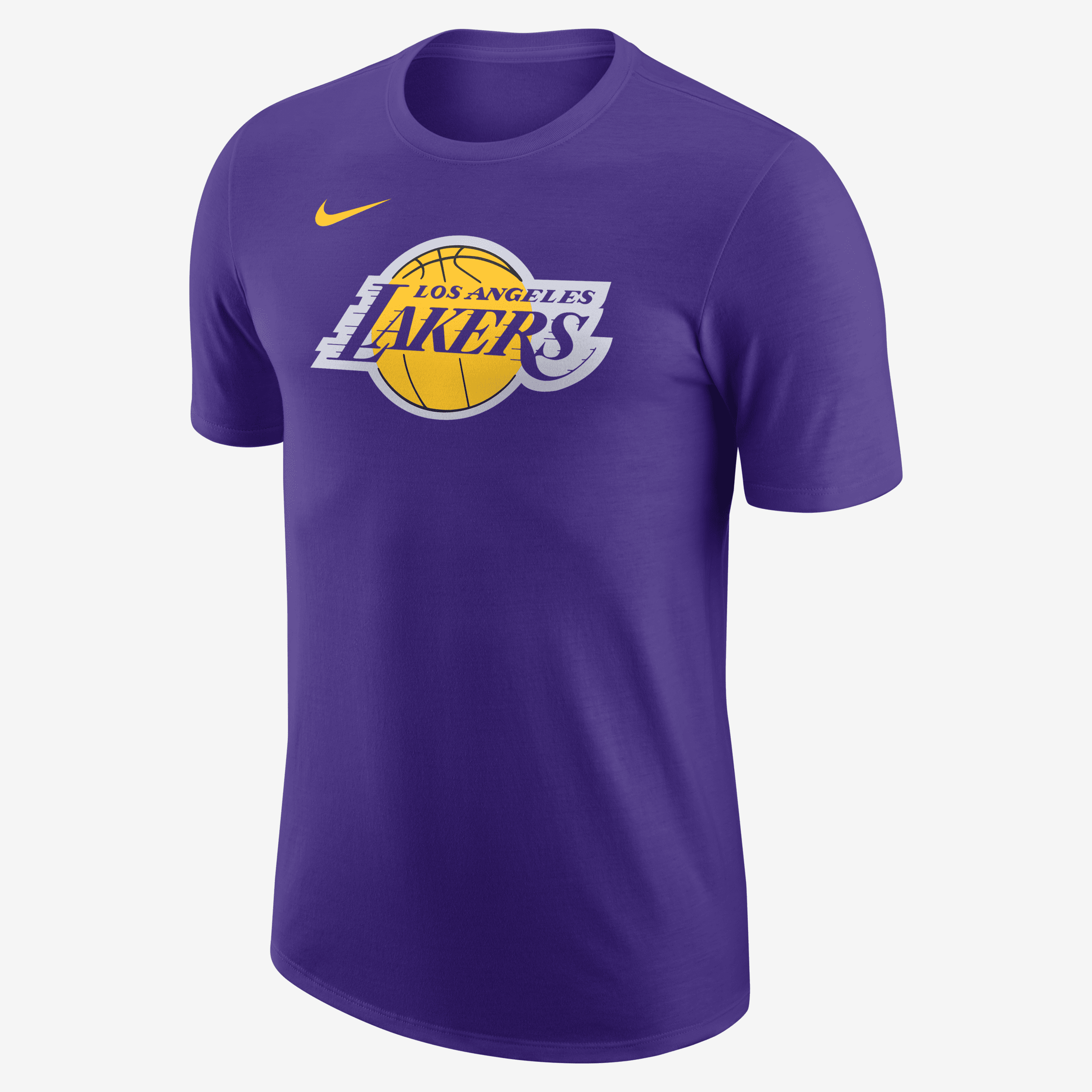 Playera Nike de la NBA para hombre Los Angeles Lakers Essential - Morado