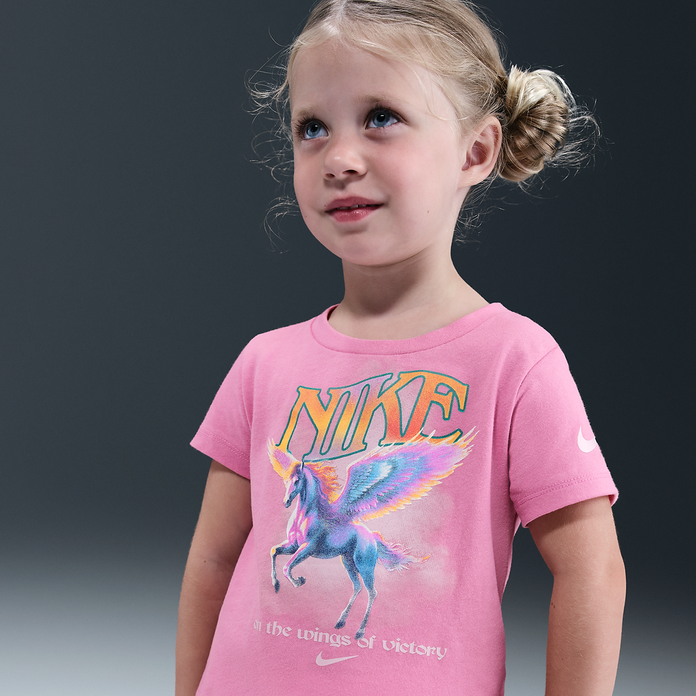 Playera Pegasus infantil Nike - Rosa