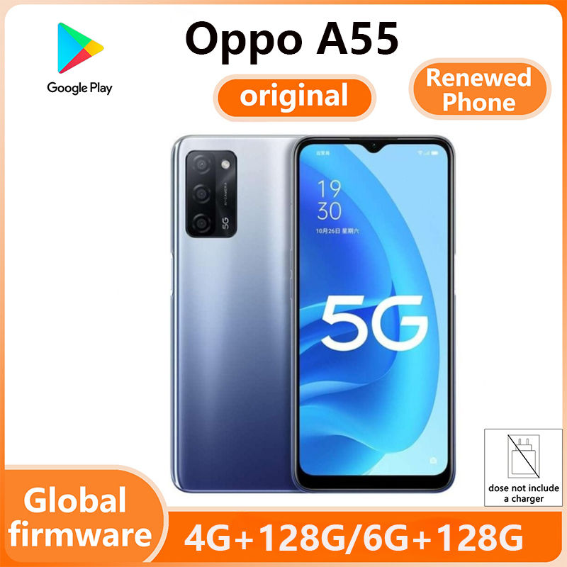 OPPO A55 5G LTE GSM Unlocked 6.5" 13MP Triple camera (Dual SIM)(Dimensity 700)(B