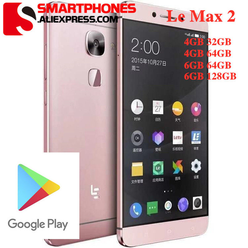 Global ROM New Letv LeEco Le Max 2 X820 4G LTE Mobile Phone 6GB RAM 64GB ROM Sna
