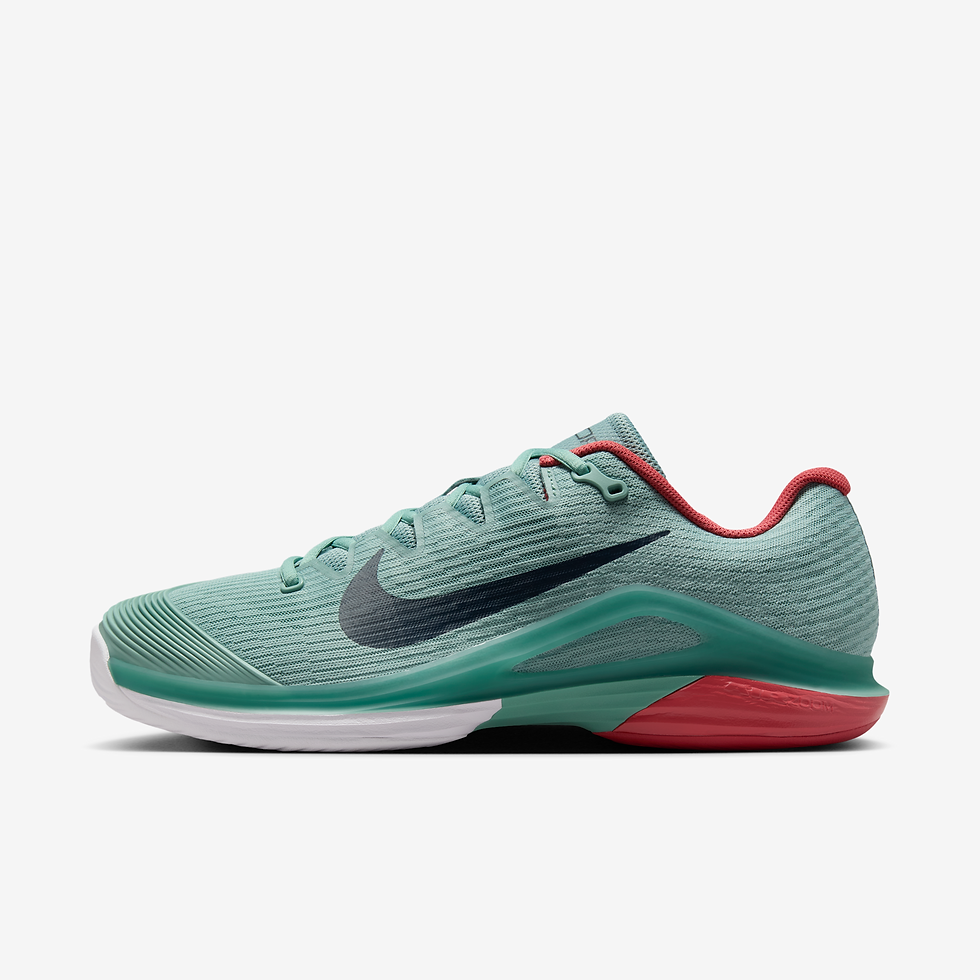 Tenis de tenis para cancha dura para hombre Nike Vapor 12 - Verde