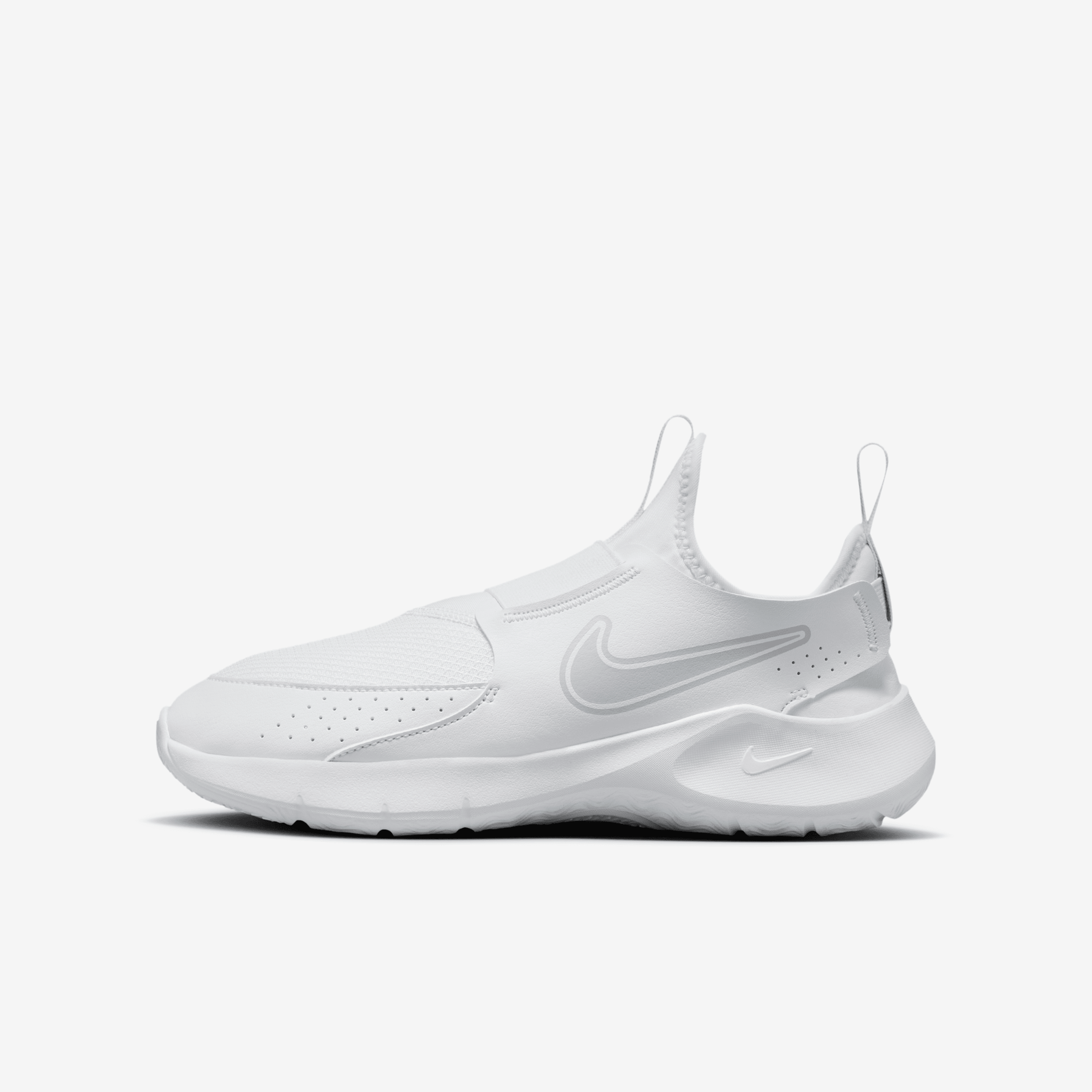 Tenis de correr en pavimento para niños grandes Nike Flex Runner 3 - Blanco
