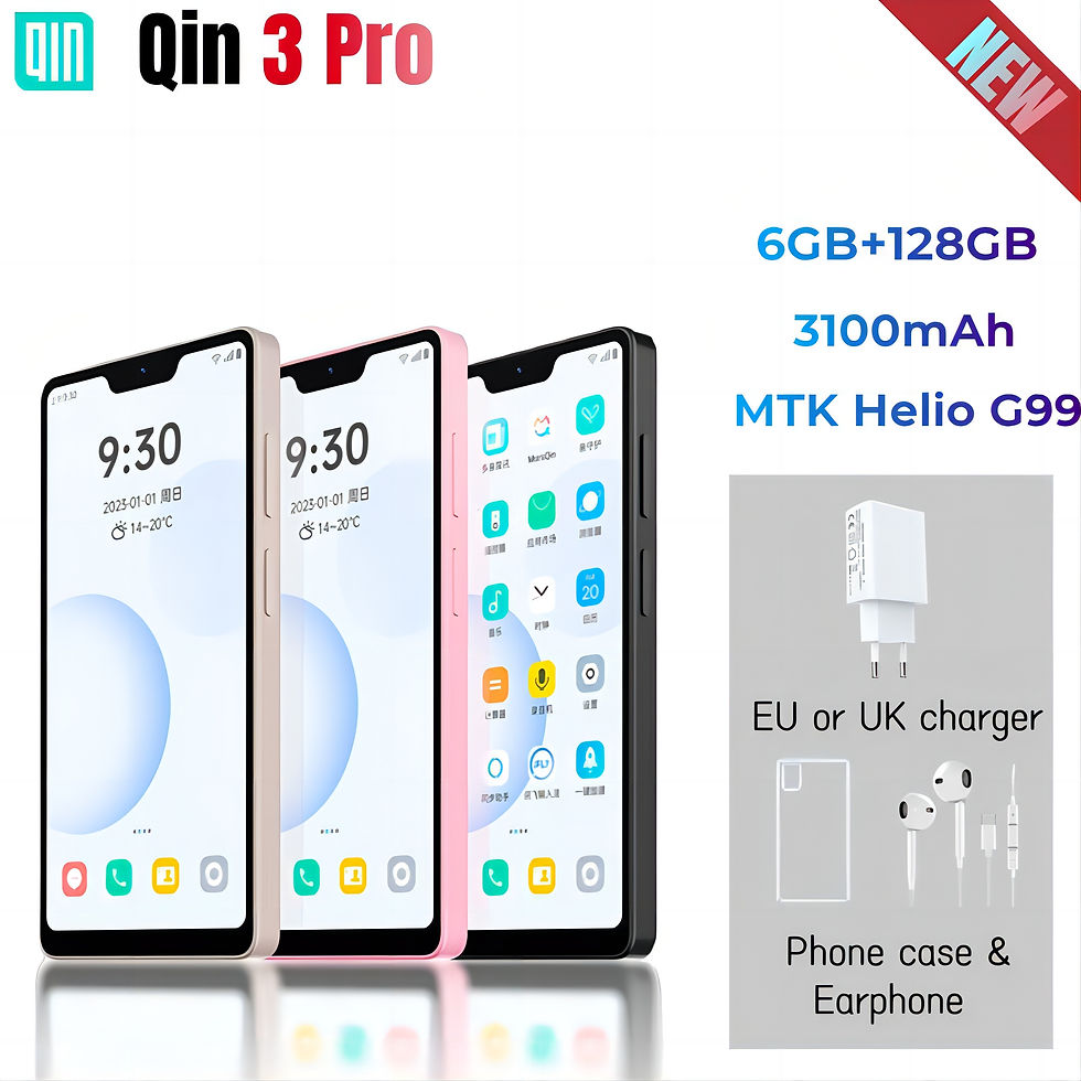 Qin 3 Pro 2023 QinPhone New Model Touch Screen Fingerprint Unlock MTK Helio G99