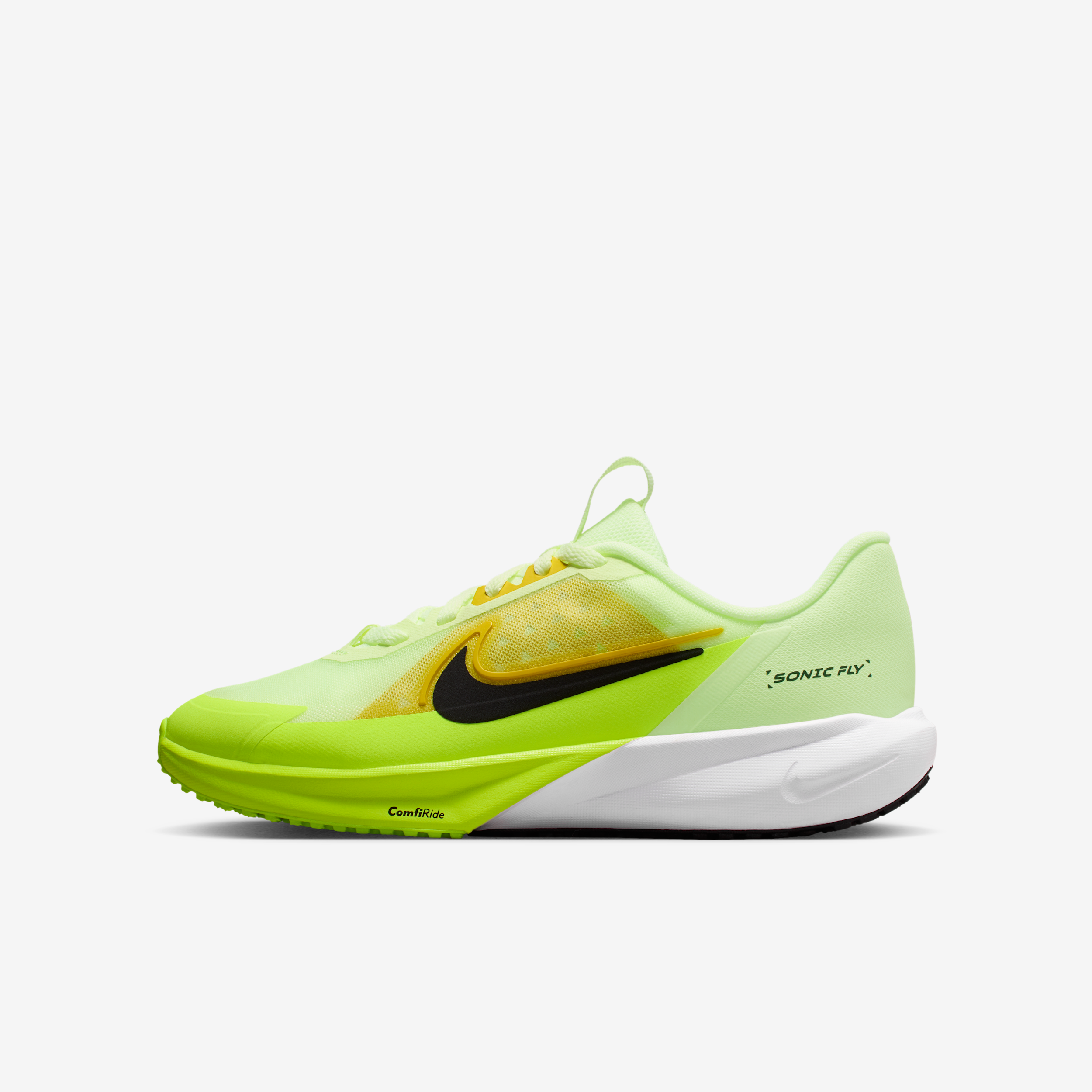 Tenis de correr para niños grandes Nike Sonic Fly - Amarillo