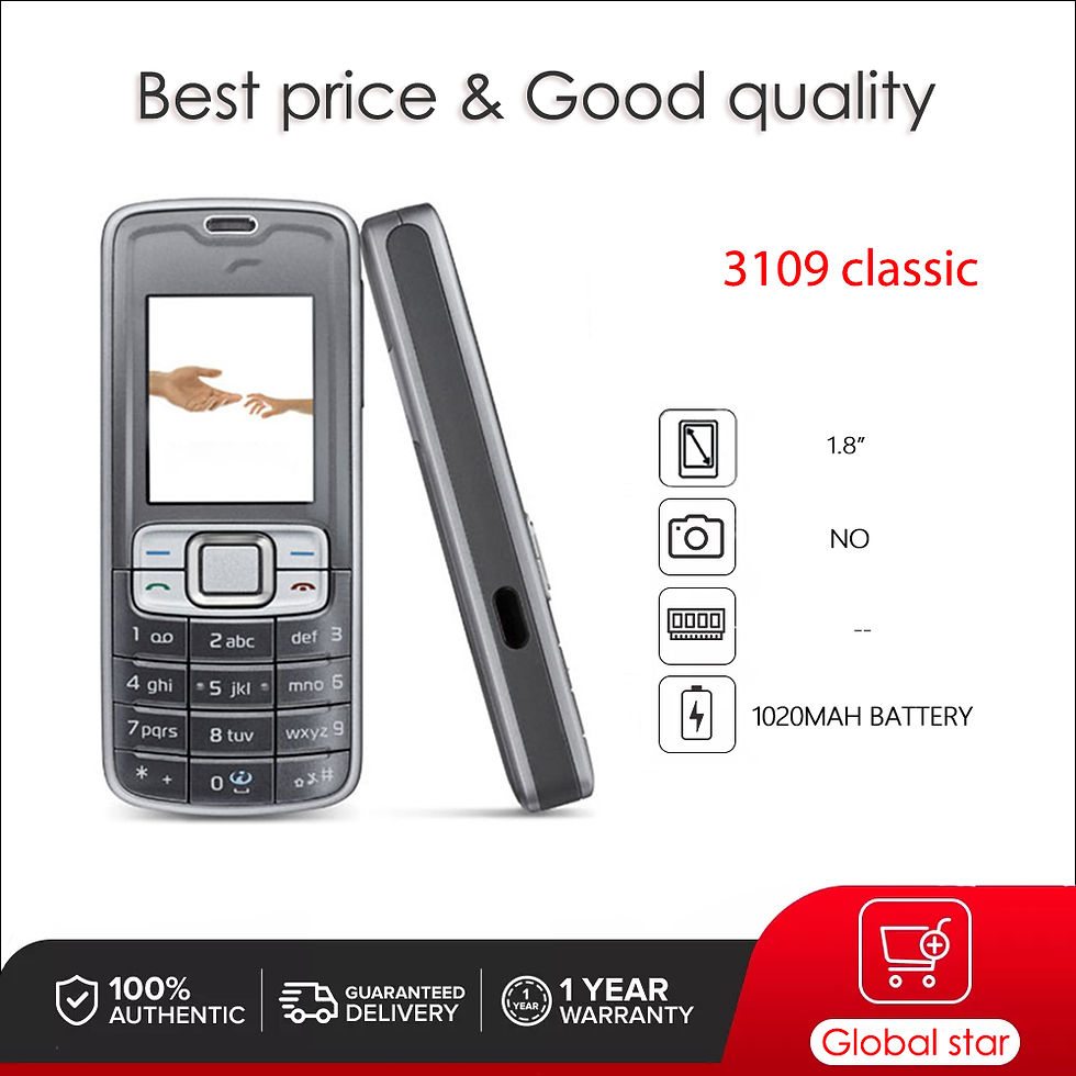 Original Unlocked 3109 classic Bluetooth Loudspeaker Cell Phone Russian Arabic H