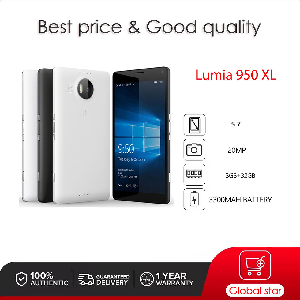 Original Unlocked Lumia 950 XL Dual Sim 4G 20MP 5.7" WIFI 3GB+32GB Bluetooth Mob