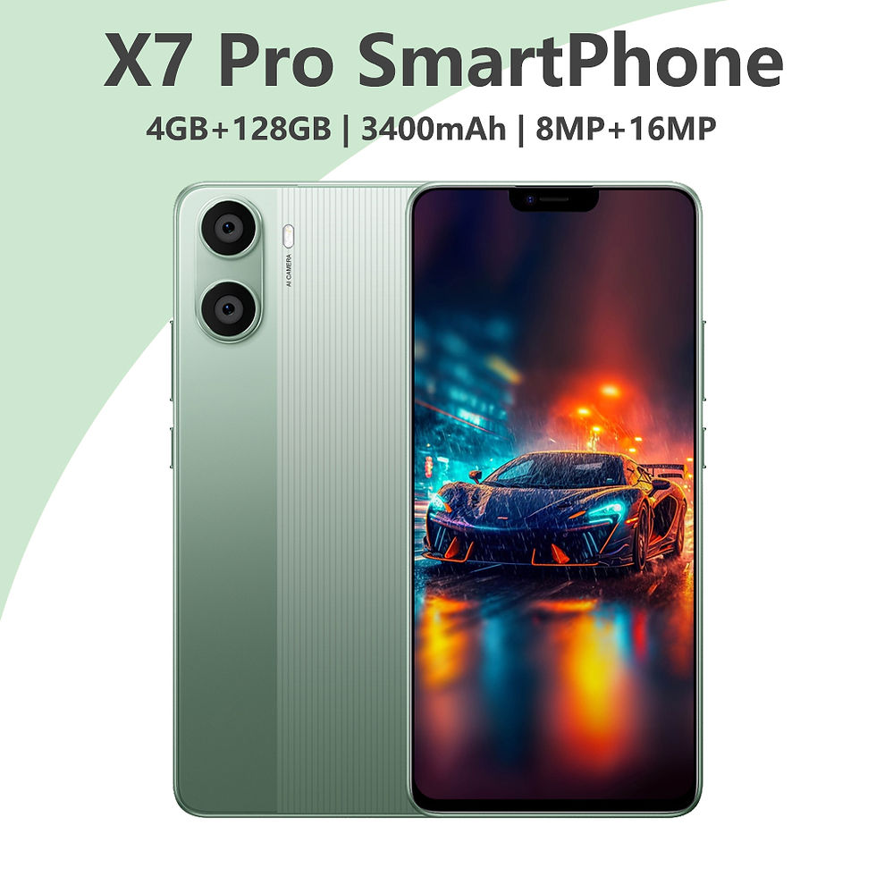 FUFFI X7 Pro Smartphone Cellphone Android 12 6.56 inch Screen,4+128GB 8+16MP Mob