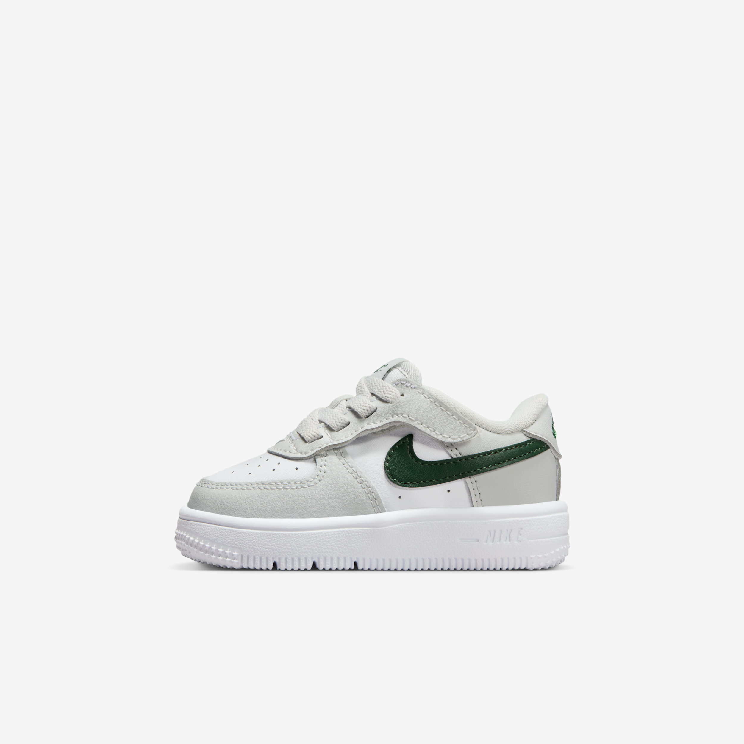 Tenis para bebé e infantil Nike Force 1 Low EasyOn - Gris