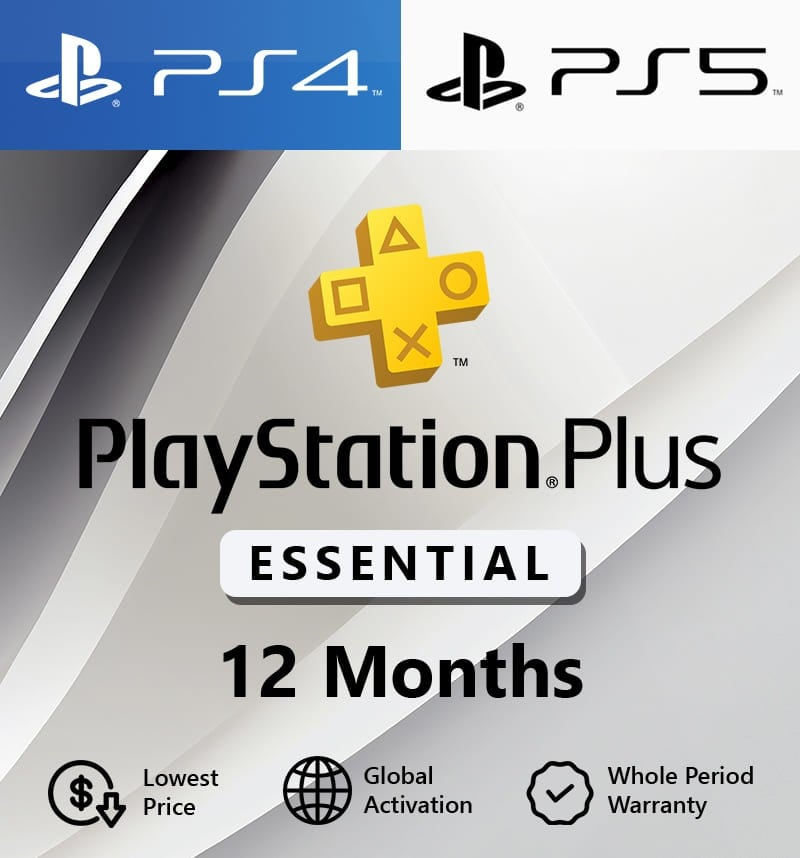 PlayStation Plus Essential: 12 months