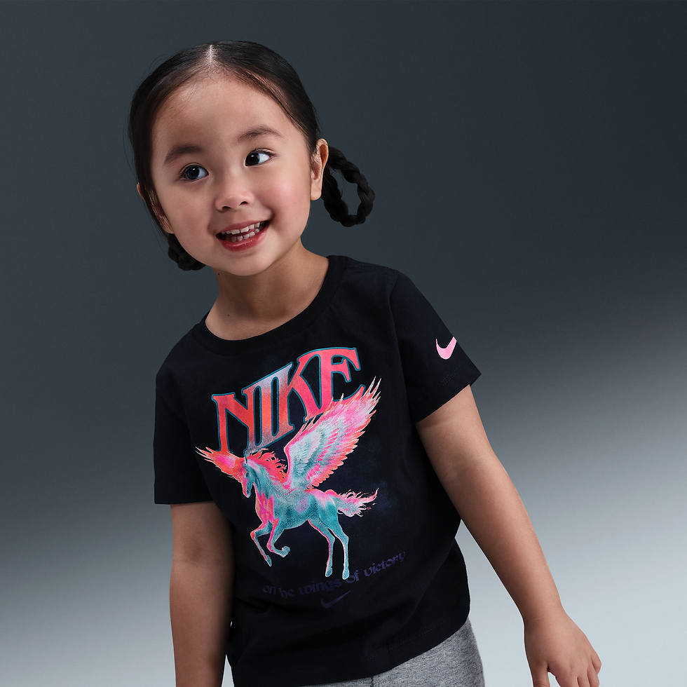 Playera Pegasus infantil Nike - Negro