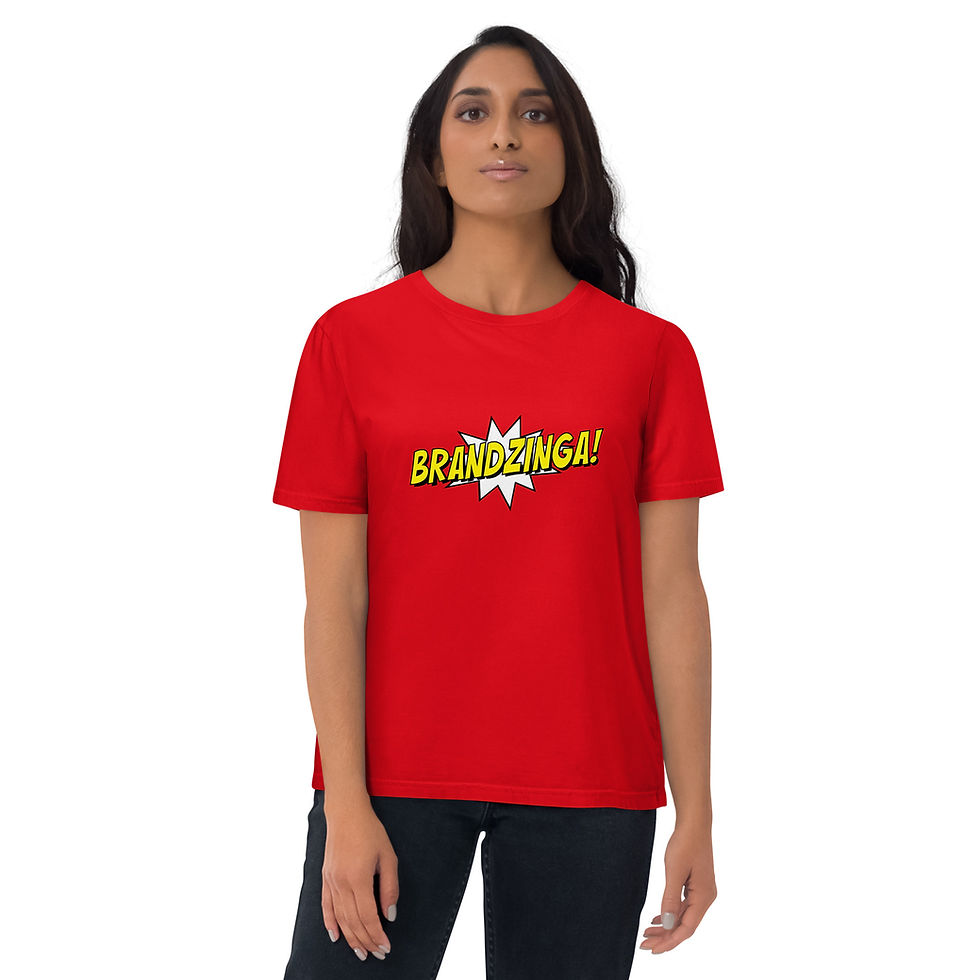 Thumbnail: BRANDZINGA! Unisex organic cotton t-shirt