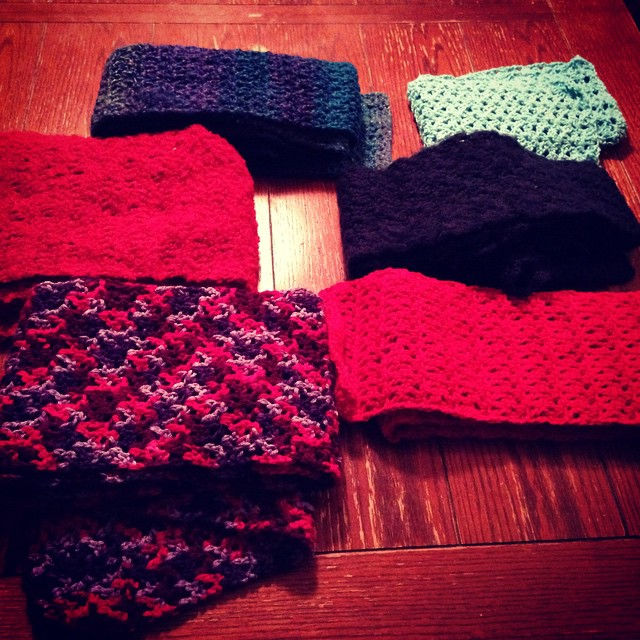 Home knit crochet charity